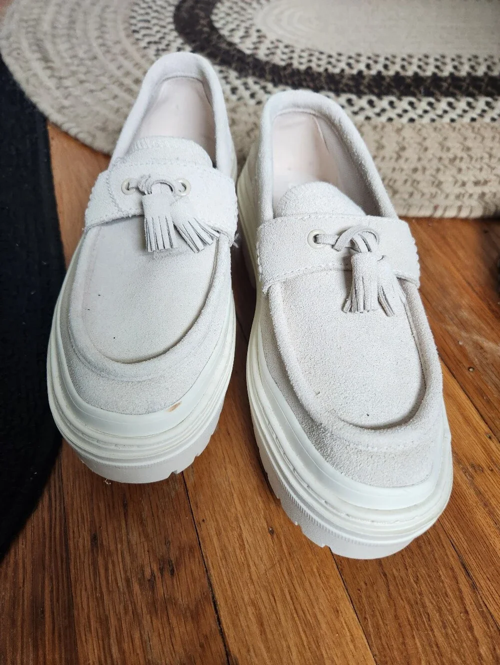 Converse Chuck Taylor All Star Lugged Heel Suede Loafers